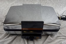 Vintage Rival Waffle or Pizzelle Maker w/Reversible Plates Model 9705/1  Tested picture