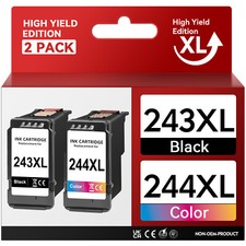 PG-243XL CL-244XL Ink Cartridges Printer for Canon MG2420 MG2450 MG2520 MG2522 picture