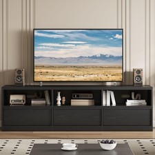 70 Inch TV Stand for 85 Inch TVs Media Console with Drawer and Open Shelves picture