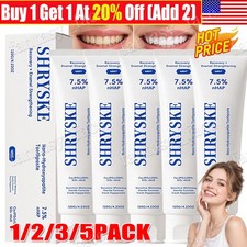 1-5Pack Shryske Toothpaste Whitening, Shryske Toothpaste for Yellow Teeth picture
