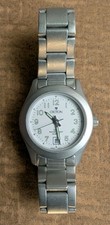 Croton Ladies Women's Watch Satin Silver Tone Stainless Steel Bracelet Band  picture