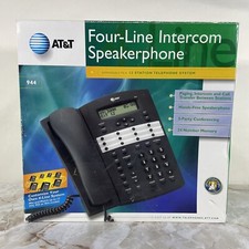 AT&T (Model 944)  4-12 Line Intercom Transfer & Conf. Corded Phone System #2 picture