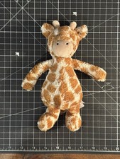 Jellycat London Bashful Giraffe Plush 12” Medium Rare Retired Soft Toy Tan picture