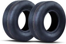 (2 Pack) 13x5.00-6 Lawn Mower Tires Tubeless, Replacement Tires 4 PLY picture