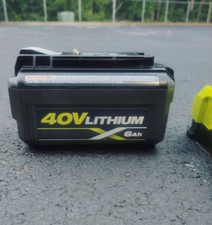Ryobi 40v Battery (6ah) and Fast Charger picture