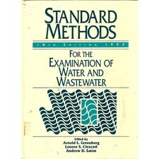 Standard Methods for the Examination of Water and Wastewater - 18th Edition picture
