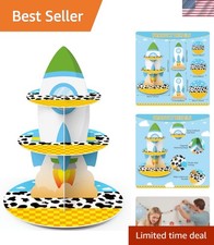 3 Tier Cartoon Story Party Decoration Cartoon Story Cupcake Stand picture