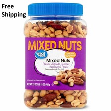Great Value Mixed Nuts with Peanuts, 27 oz picture