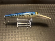 Storm Pre-Rapala Crankbait Blue Mackerel, Vintage Little Mac picture