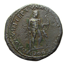 MOESIA INFERIOR, AE 28. NIKOPOLIS AD ISTRUM. SEPTIMIUS SEVERUS 193-211 AD. RARE. picture