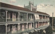 1908 Gran Hotel Trotcha Habana Vedado Cuba Postcard Eden Building Architecture picture