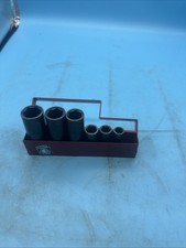 MATCO TOOLS (3/8” - 3/4”) 6 pcs Deep Impact Socket Set,3/8” Drive With Tray picture