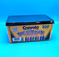 NOS Vintage 1998 Crayola The Ultimate Crayon Bucket 200ct SEALED Rare picture