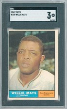 1961 Topps WILLIE MAYS #150 💎 SGC 3 VG picture
