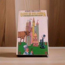 Once in Golconda John Brooks 1969 First Edition 1st Printing Wall Street... picture