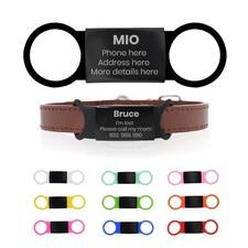 Pet Tag Personalized Slide-On Collar Pet ID Tag, Dog Cat Tag with Name Dog Tag picture
