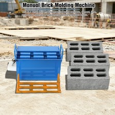 110V Concrete Block Making Machine for Construction 15.7''x5.9''x7.8''Brick Size picture