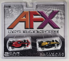 NEW AFX 22106 Formula F1 Two-Pack Mega G+ HO Slot Cars *** picture