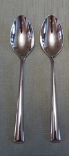  2 Pc. Dansk BISTRO CAFE Teaspoon Stainless Steel Flatware NEW picture