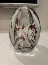 Vintage Fish Graal Vase by Edward Hald for Orrefors N. 787 L, Sweden 1962 picture