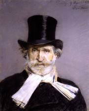 Oil painting old man art Guiseppe-Verdi-in-a-Top-Hat-Giovanni-Boldini picture