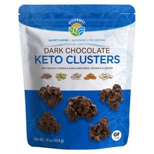 Gourmet Gatherings Dark Chocolate Keto Cluster, 16 oz Great Price  picture