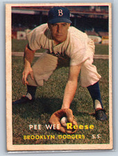1957 Topps - Pee Wee Reese #30 picture