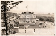 Hotel Kiwanda Pacific City Oregon 1925-1942 RPPC Photo Postcard COPY picture