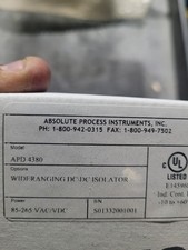 ABSOLUTE PROCESS INSTRUMENTS APD4380 BRAND NEW IN BOX picture