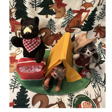 NWT❤️Annalee 6” Camping Friends🏕️2023 Exclusive~Mint🐿️Only 100 AIA🌲 picture