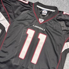 🏈 Vintage Reebok Arizona Cardinals Larry Fitzgerald Stitched NFL Jersey 50 🏈 picture