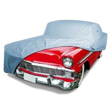  Custom Car Cover for 1950-1957 5. Chevy Bel Air 1950-1957 1-Tone (Solid Gray) picture