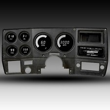 1973-1987 Chevy Truck Digital Dash WHITE LED's Intellitronix DP6004W Made In USA picture