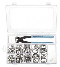 Oetiker 18500060 StepLess 1Ear Clamp Kit StepLess Ear Clamps, stainless steel... picture