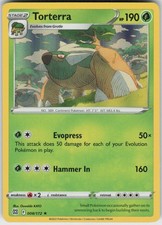 Holo Torterra 008/172 Rare Brilliant Stars Near Mint picture