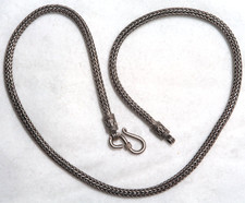 VINTAGE SUARTI STERLING SILVER BALI WOVEN NECKLACE ~18