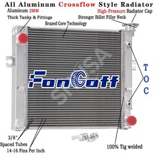 16420U128171 3 Row Radiator For 1990-2011 2000 Toyota Forklift 16410U220071 picture