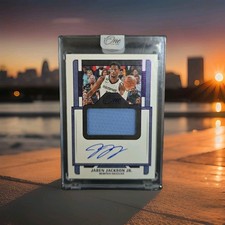 2022-23 Panini One And One Jaren Jackson Jr. Game Used Patch On Card Auto 1/35  picture