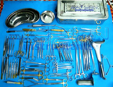C- Section 88 Pcs Set OB Gynecology General Surgery Set Gold Plated Surgey picture