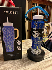 *UNICORN* Very Rare *BNIB* Coldest 36 oz “The Captain” with custom Coral Boot picture
