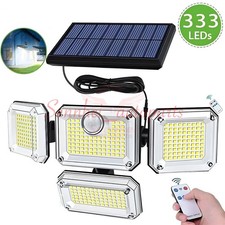 3000LM 333 LED Solar Lights Outdoor Waterproof Motion Sensor Security Wall Lamp picture