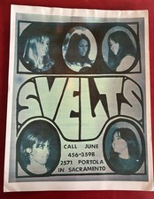 Vtg. The Svelts Promo Photo From The 60s June & Jean Millington Fanny picture