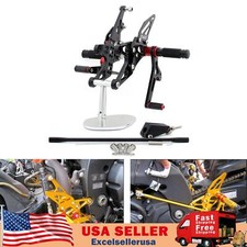 Rearset Rear set Fit for Yamaha YZF 1000 R1 2007-2008 Black picture