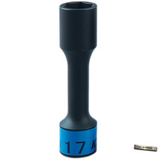 KTC 12.7mm Impact Wheel Nut Socket 17mm BP49-17 Rubber Cushion picture