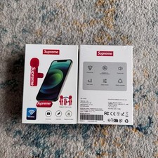 SUPREME FW26 MINI MICS SET OF 2 WIRELESS MICROPHONES RED BOX LOGO picture