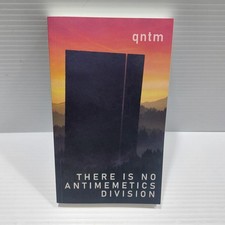 There Is No Antimemetics Division qntm Original Self-Published Cover RARE OOP PB picture