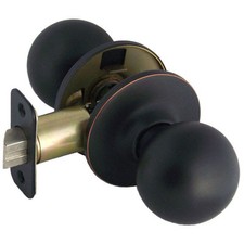 Designers Impressions Ashland Oil Rubbed Bronze Passage Round Ball Door Knob picture