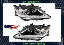 2Pcs Pair Projector HID Xenon Headlights w/DRL For 2013-2015 Lexus RX350 RX450h picture