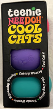 Schylling Teenie NeeDoh Cool Cats Squishy Squeeze Ball 3 Pack Gel 26065HY picture