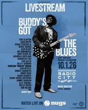 Buddy’s Got The Blues 90th Birthday Radio City 10.1.26 Poster picture